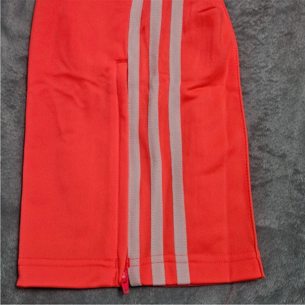 RETRO Adidas Originals Firebird Track Pant Coral/White BRAND NEW - Picture 12 of 12